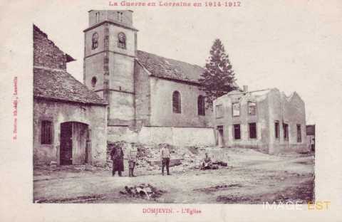 Eglise en ruines (Domjevin)